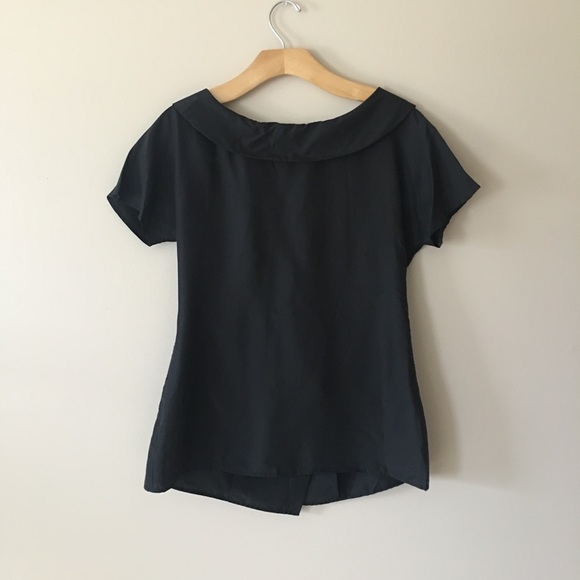Vintage Jil Sander Silk Double Breasted Blouse 4 - Picture 2 of 6